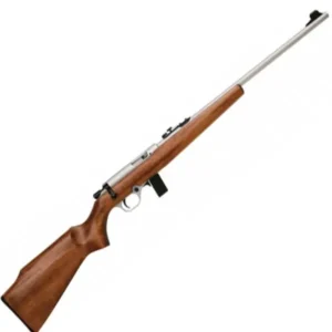 RIFLE CBC 8022 CROMADO CALIBRE 22 LR 10 TIROS MADEIRA